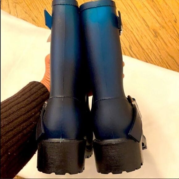 OUTSIDER BY SIXTY SEVEN INDIGO RUBBER RAIN… - Picture 6 of 10